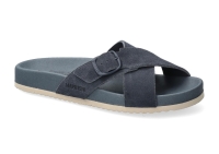 chaussure mephisto mules kennie bleu profond